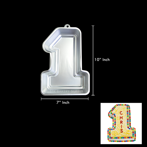 ONE CAKE TIN TC1141 10.5X7.5X2 IN(H)
