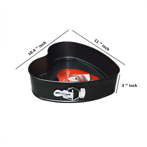 STK - HEART SHAPE CAKE PAN 26.5 x 24 x 7CM (H) (1X12)