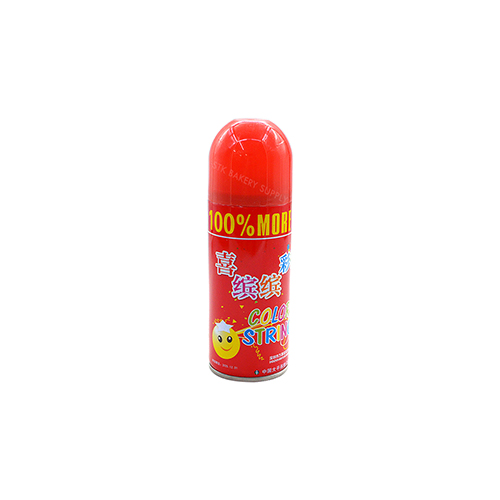PARTY POPPER COLOR STRING 210ML (1 x 48)