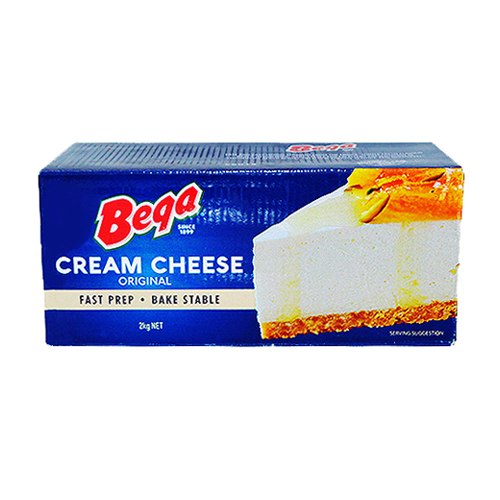 BEGA CREAM CHEESE 2KG (1 x 6 )