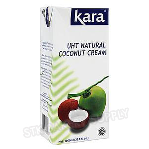 KARA  NATURAL COCONUT CREAM 1000ML (33.8FL.OZ) (1 x 12)