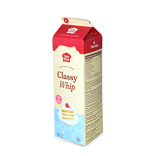 CLASSY TOPPING CREAM 1LIT ( 1 X 12 )