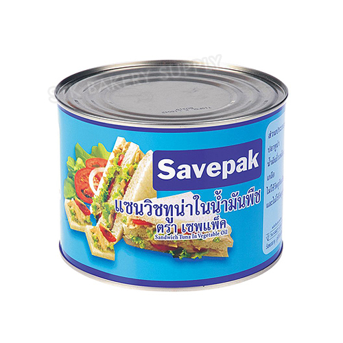 SAVEPAK PROFESSIONAL - SANDWICH TUNA IN VEGETABLE OIL (1x6)