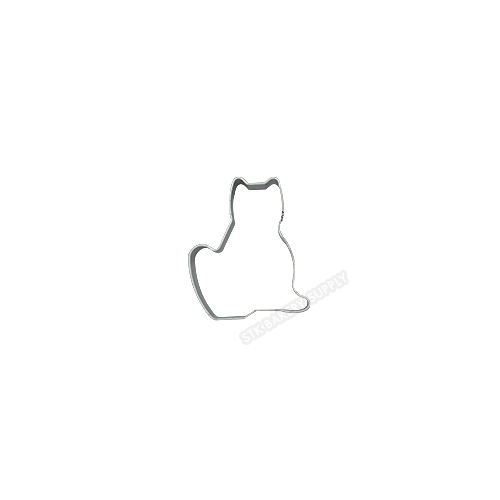 SMALL CAT SHAPE COOKIE CUTTER TC1014/9112/F42 1PC