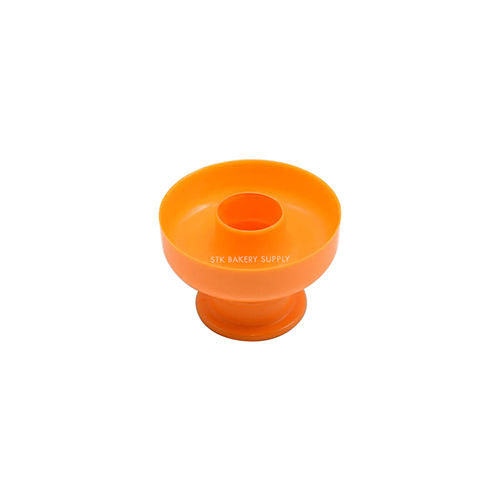 DONUT CUTTER - PLASTIC YELLOW (FLOWER, HEART, ROUND) 1PC
