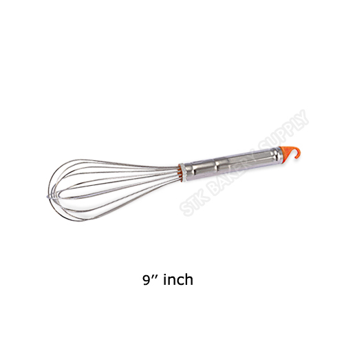 STAINLESS STEEL KITCHEN WHISK 9&quot; 170MM LENGTH: 270 MY54809
