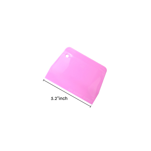 SN4055- Scraper (Soft) (Pink) PE Plastic 133 x 95 x 5