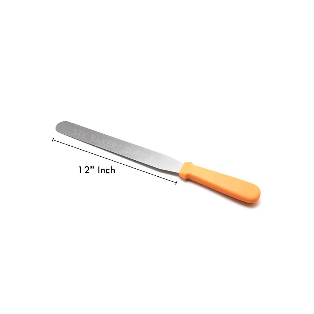 SN4772 - 12'' Spatula Plastic Handle 420 Stainless Steel T L 440/ B L 310