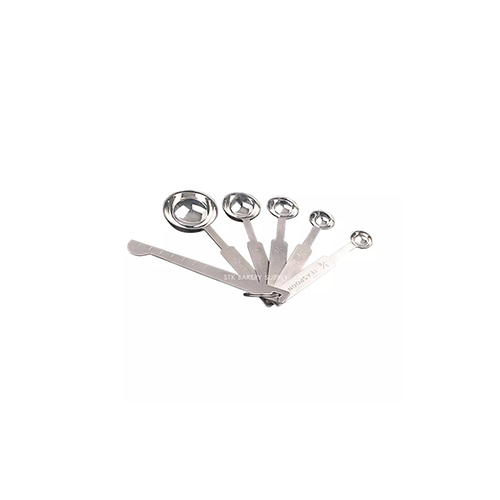 STAINLESS STEEL MEASURING SPOON &amp; KNIFE 6PCS SET (1 x 120)