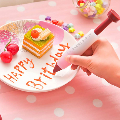 SILICON CAKE LETTER PEN TC3065 1PC