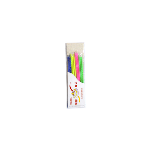 BIRTHDAY CANDLE SET 12PCS (1x24x24)