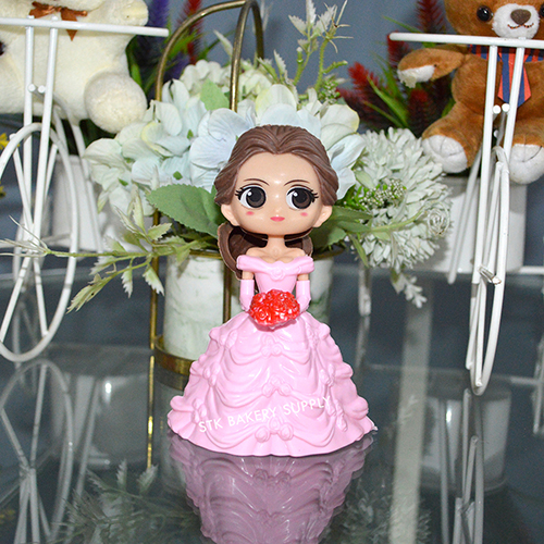 CAKE DECORATION PRINCESS DOLL 1PC (04)