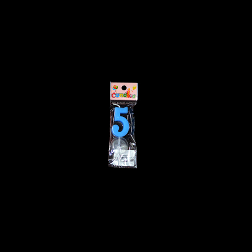 CANDLE NUMBER 1PC (1x25) NO-5