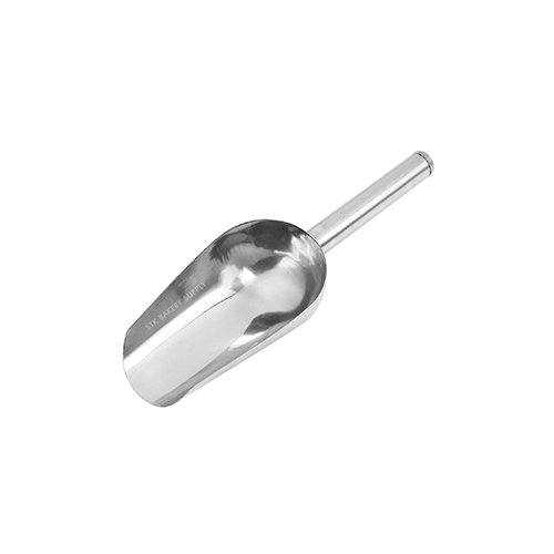 STAINLESS STEEL ICE SCOOP MEDIUM 9.5x26.7CM 1PC