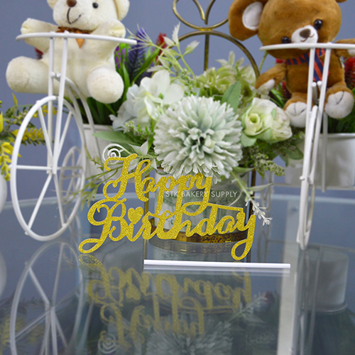 GOLD,SILVER,LETTER &amp; NUMBER CAKE TOPPER 177030,31,32,33,34,35 1PC