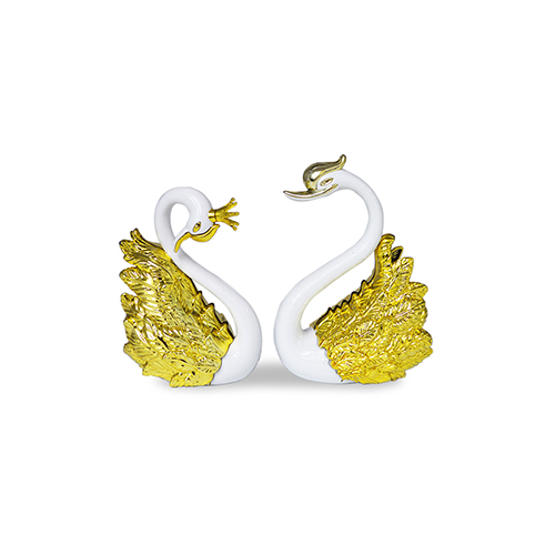 CAKE DECORATION SWAN COUPLE 