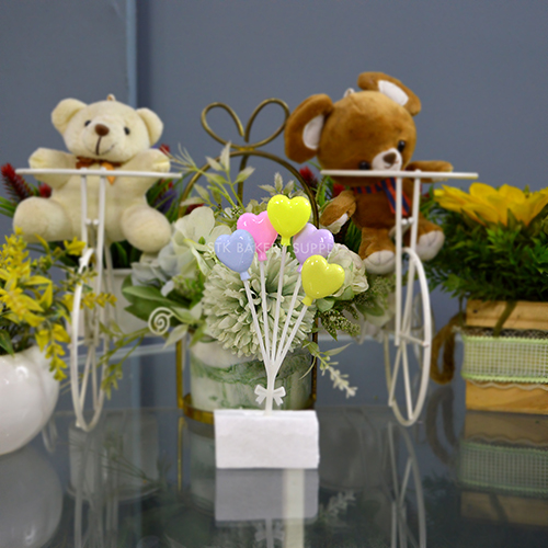 LOVE COLOURFUL CAKE TOPPER 5PCS