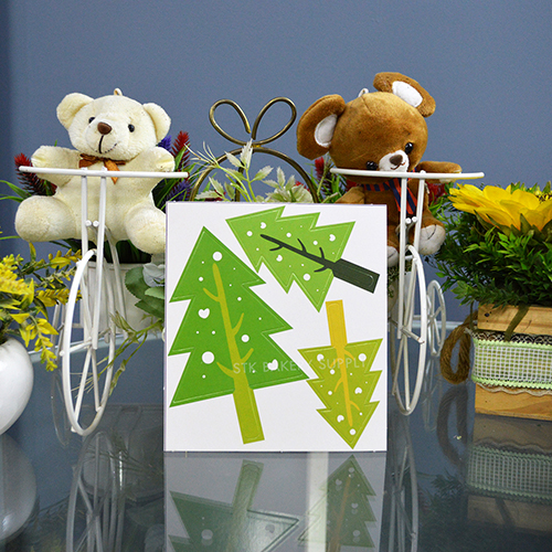 CAKE DECORATION TREE (30PCS) (7,12,8.8CM) 