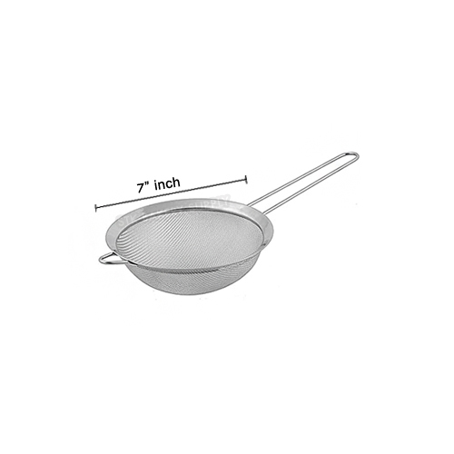 FLOUR SIEVE WITH HANDLE 16~18CM