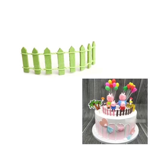 CAKE DECORATION FENCE 1PC (038)