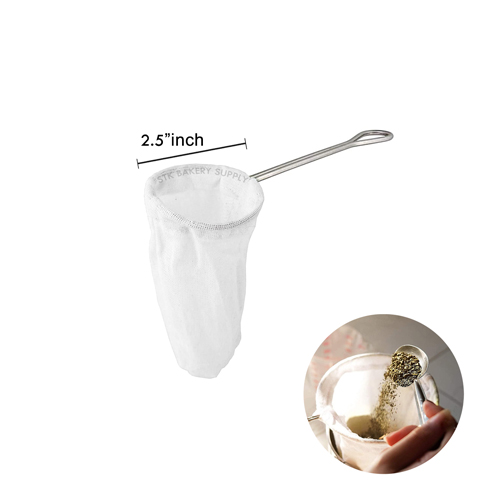 CLOTH TEA FILTER SMALL 6" 1PC 