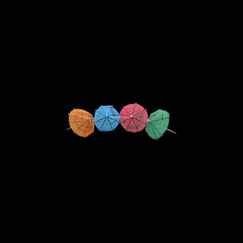 UMBRELLA CAKE TOPPER (2280100118) 18PCS