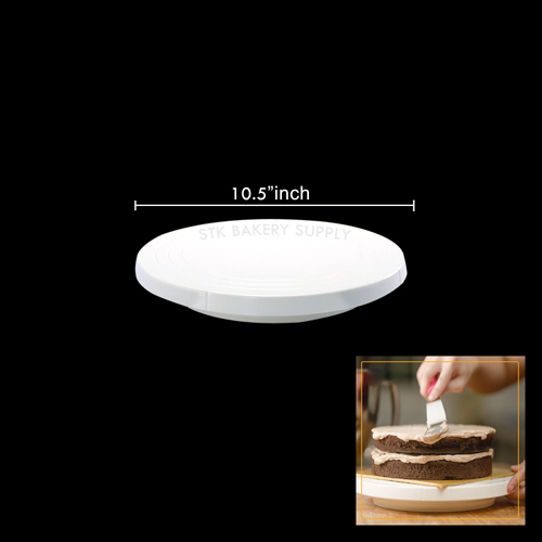 SN4152-Cake Stand White ABS Plastic Ø265 x 40