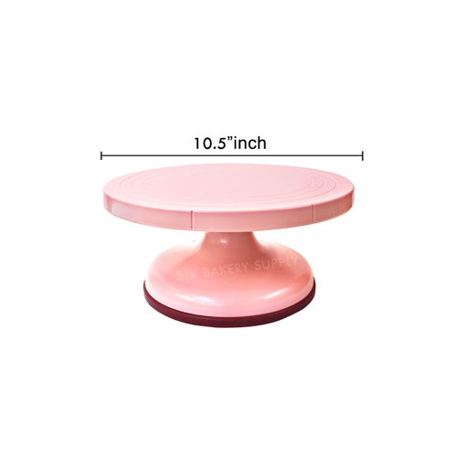 SN4153-Cake Stand Pink ABS Plastic Ø265 x 127