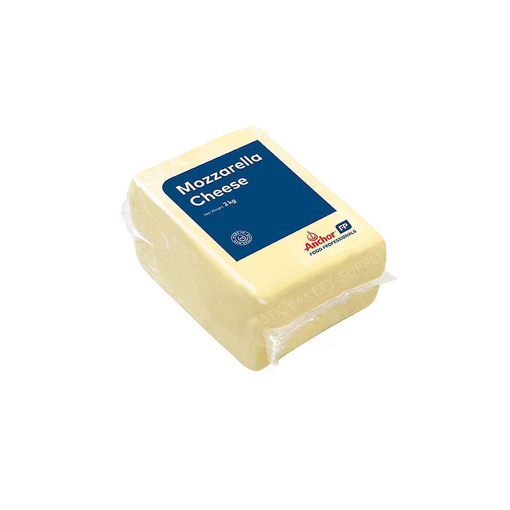 ANCHOR MOZZARELLA CHEESE BLOCK 2KG (1 x 10)