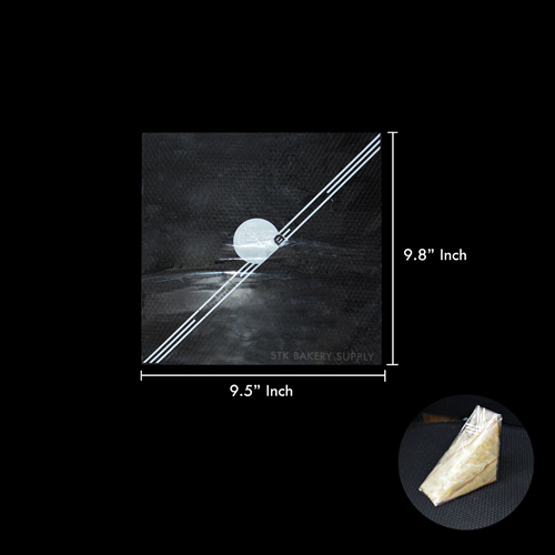 PLASTIC SANDWICH WRAP F003 25x24CM 90~100PCS