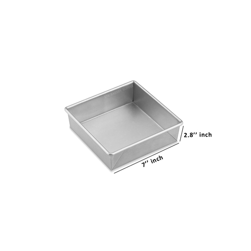 SQUARE CAKE PAN 7" (7" x 7" x 2.8")
