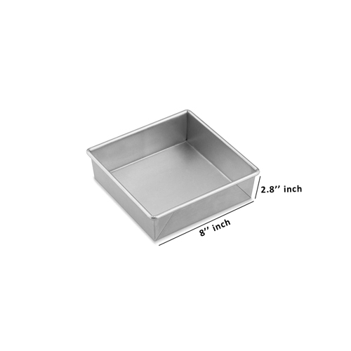 SQUARE CAKE PAN 8" (8" x 8" x 2.8")