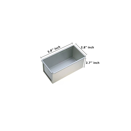 CAKE PAN SMALL ( 5.8" x 2.8" x 2.7") ~( 5.5" X 2.5" X 2.5" )