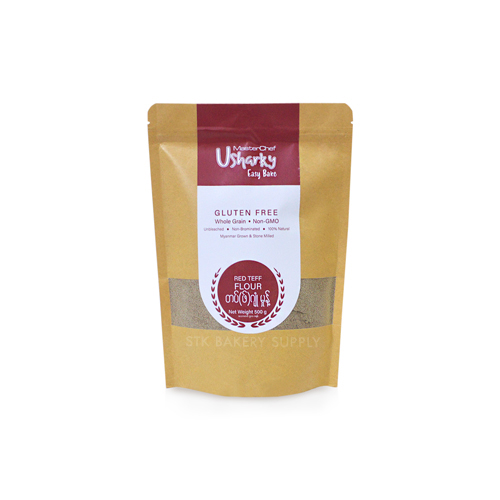 MASTER CHEF U SHARKY BRAND RED TEFF  FLOUR 500G