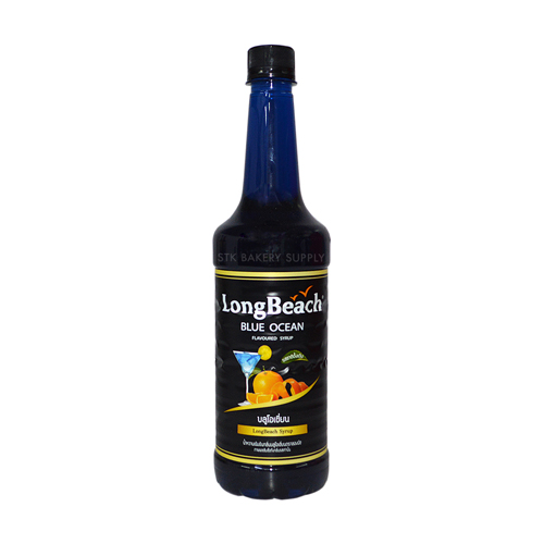 LONG BEACH SYRUP BLUE OCEAN 740ML (1 x 12)(LB-11-0030)