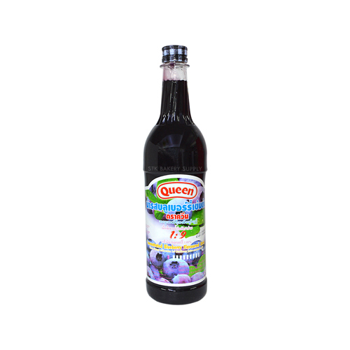 QUEEN JUICE BLUEBERRY SQUASH 1LIT (1×12)