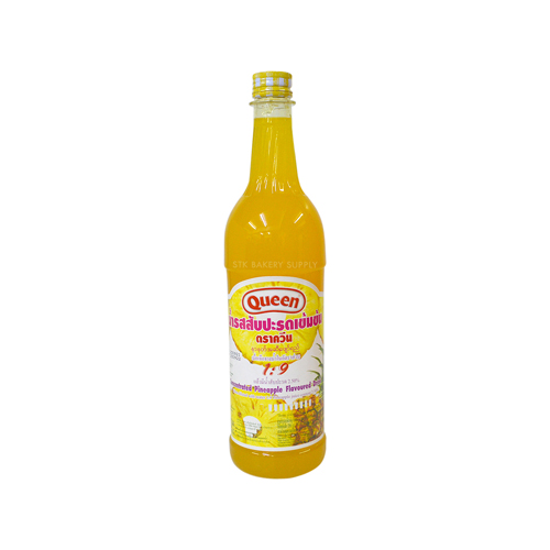 QUEEN JUICE PINEAPPLE SQUASH 1LIT (1×12)