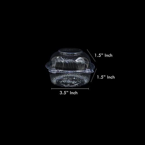 PLASTIC PACKING CAKE BOX ZX023/ANOAC6 ,95~100PCS (1×8)