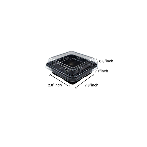PLASTIC PACKING CAKE BOX ZX046 50PCS (1×15)