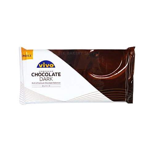 VIVO DARK COMPOUND CHOCOLATE 1KG (1 x 10)
