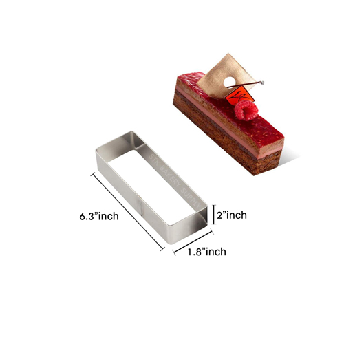 RECTANGULAR MOUSSE RING 156x40x50MM FB40121