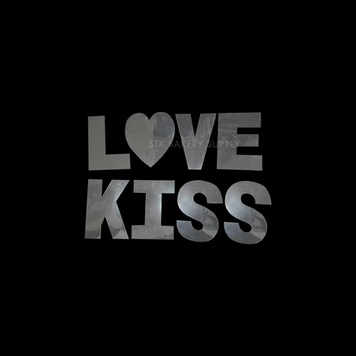 LETTER CAKE MOULD 135x119x0.8MM FB60781