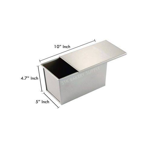 NON STICK BREAD PAN WITH LID 850G 252x129x121MM MY22151