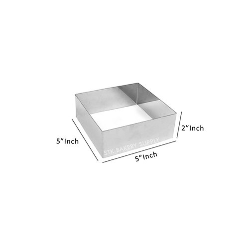 SQUARE MOUSSE RING 130x130x50MM MY43304