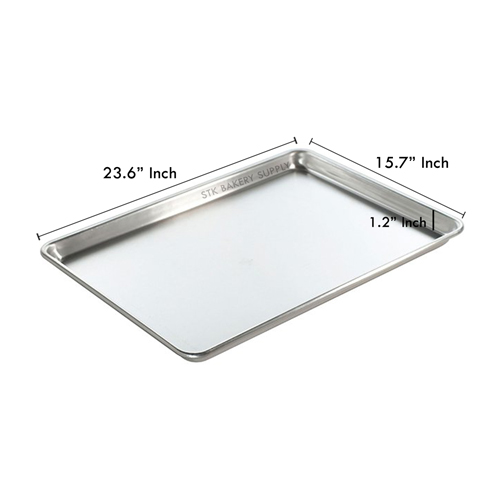 ALUSTEEL SHEET PAN 600x400x30MM (40x60)CM, CM0123
