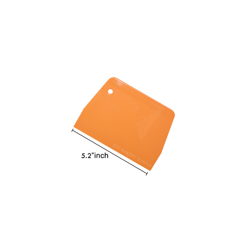 SN4053- Plastic Dough Scraper (Soft) PE Plastic 133 x 95 x 5