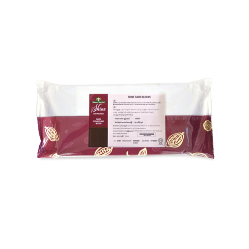 MASTER MARTINI SHINE DARK BLOCK (CHOCOLATE COMPOUND)1KG