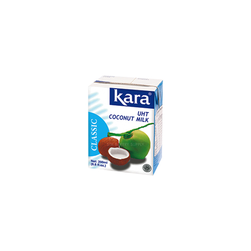KARA BRAND UHT NATURAL COCONUT MILK 200ML (1 x 24)