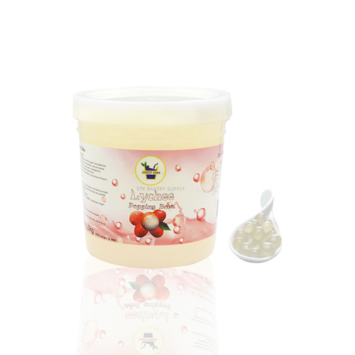 POPPING BOBA LYCHEE FLAVOUR 1.3KG (1 x 12)