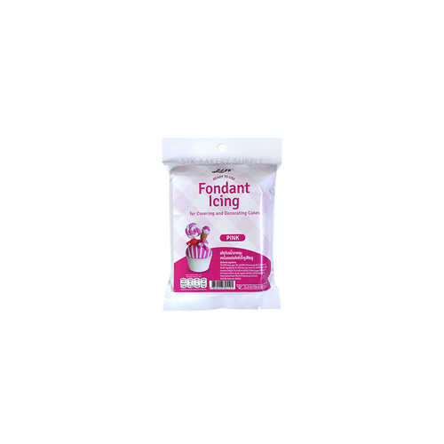 BSI LIN FONDANT ICING PINK 250G (1x4x6)